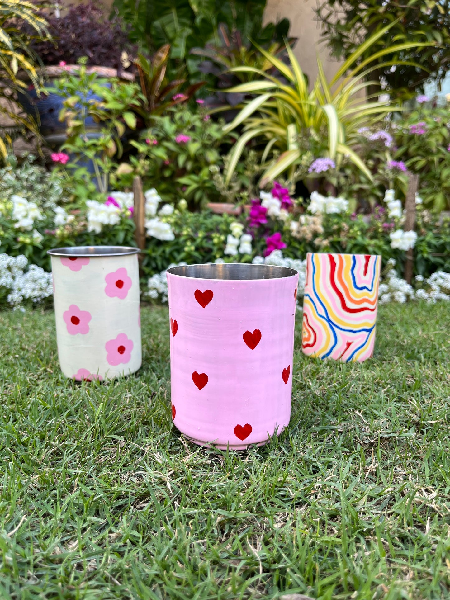 Phool Steel Mugs